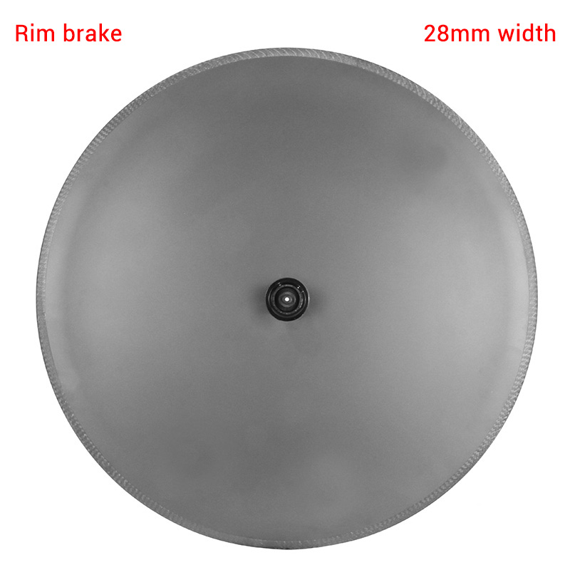 Roda de carbono de disco completo Super Aero LightCarbon com 28 mm de largura