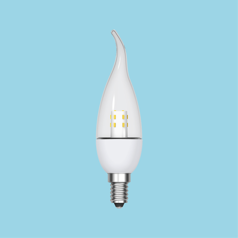 Lâmpada LED TOPSTAR Filamento de vela LED B35
