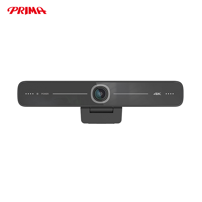 AI Ultra HD 4K Webcam 4K Câmera ePTZ de ultra-alta definição Câmera de videoconferência Cancelamento de ruído Funciona com Microsoft Teams, Zoom, Skype, Stream Amplo campo de visão