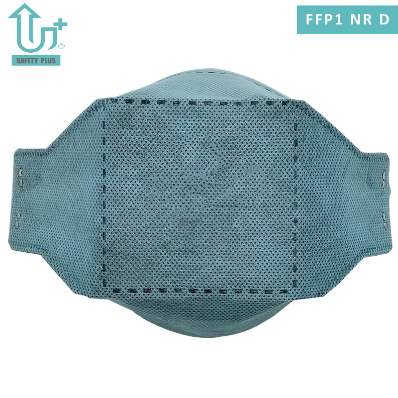 Respirador ínfimo da máscara de poeira do OEM da cara dobrável da categoria do filtro do algodão estático colorido FFP1 Nrd do conforto