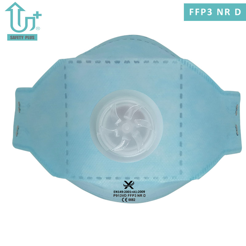 Equipamento de proteção individual descartável de qualidade sênior FFP3 Nrd de grau de filtro Respirador de máscara facial contra poeira