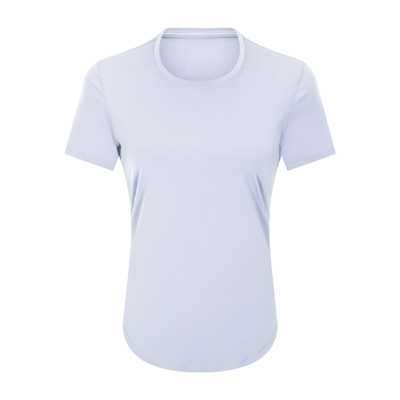 camisetas de manga curta para ioga