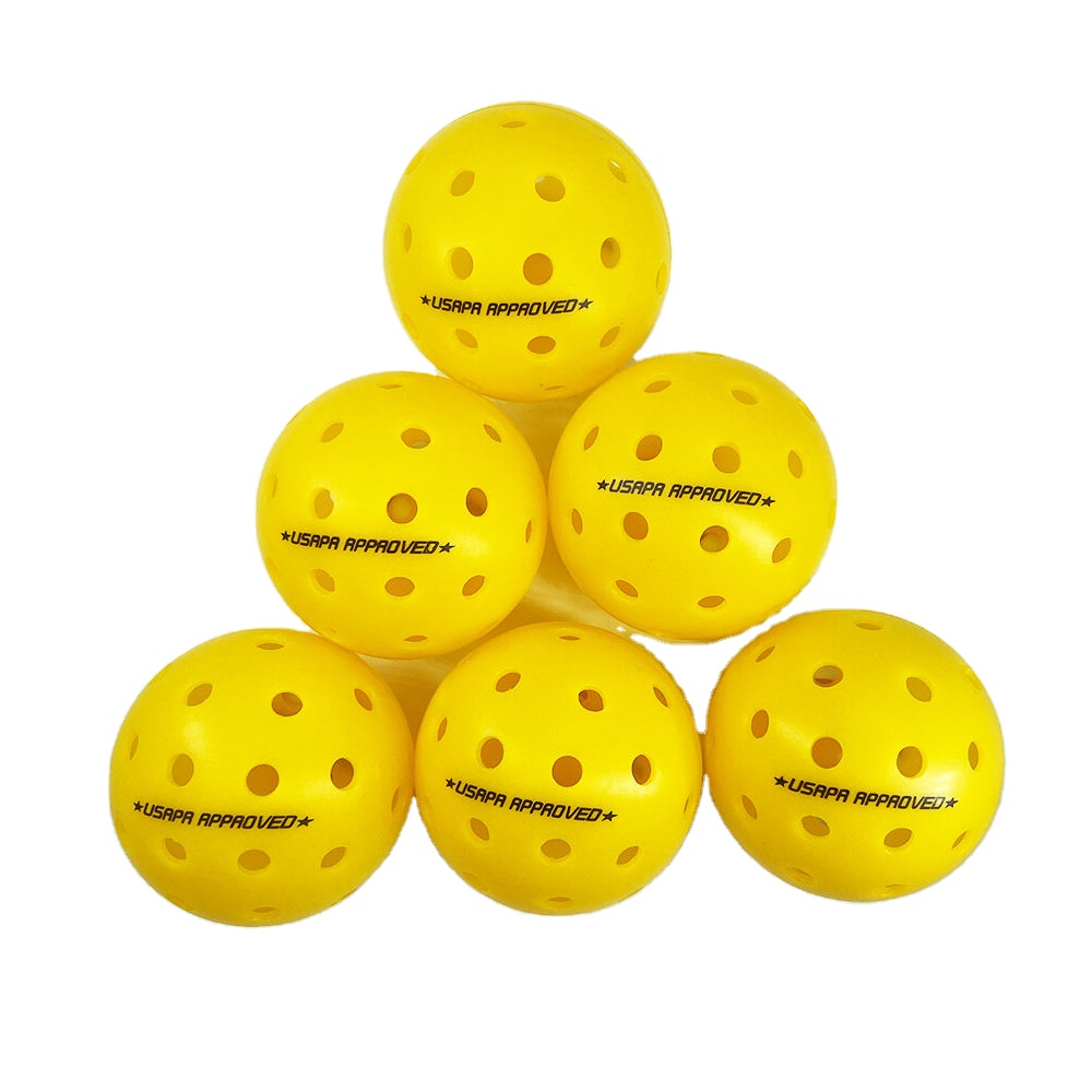 bolas de pickleball premium de 40 buracos esporte ao ar livre