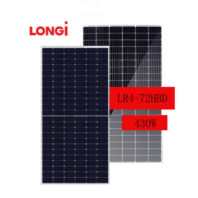 Longi Painéis solares mais eficientes Fabricante de painéis solares de 400 watts