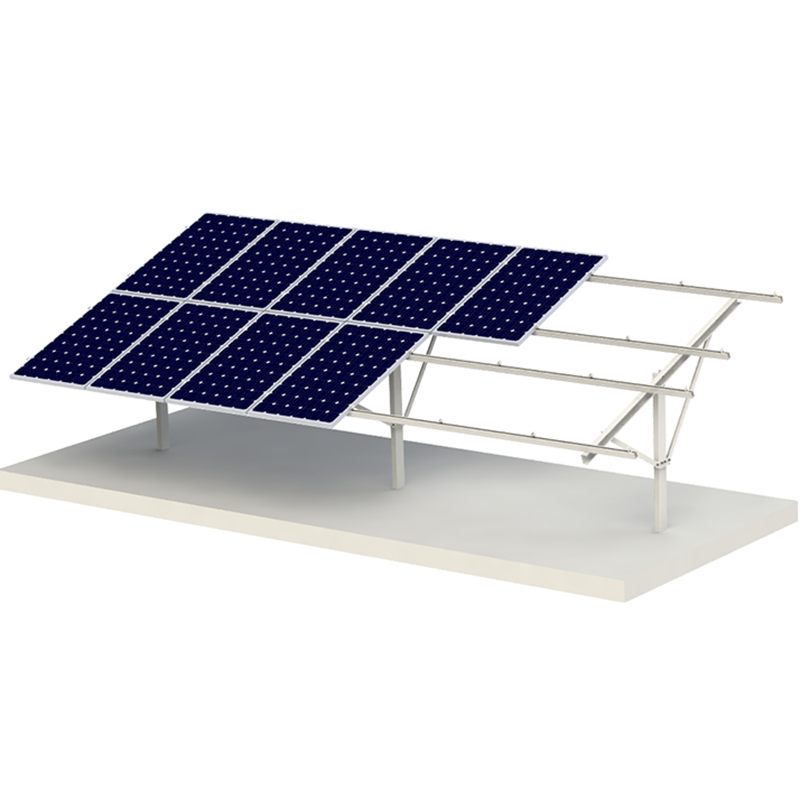 Venda quente de sistema de montagem solar de pilha de alumínio para fazenda solar comercial ou agrícola