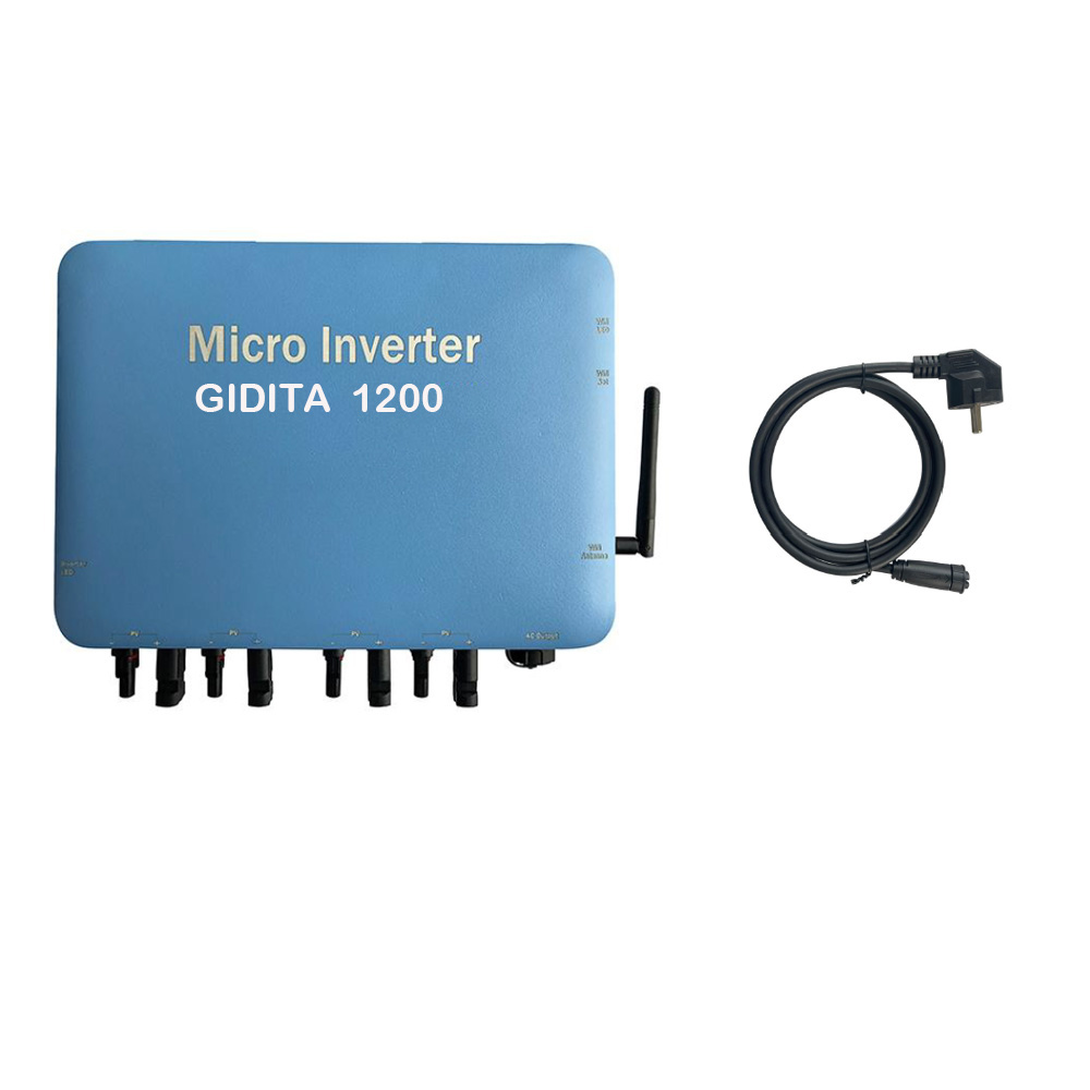 On Grid Micro Inversor WIFI com monitoramento de nuvem e proteção de ilha isolada 1200W 1300W 1400W 1500W