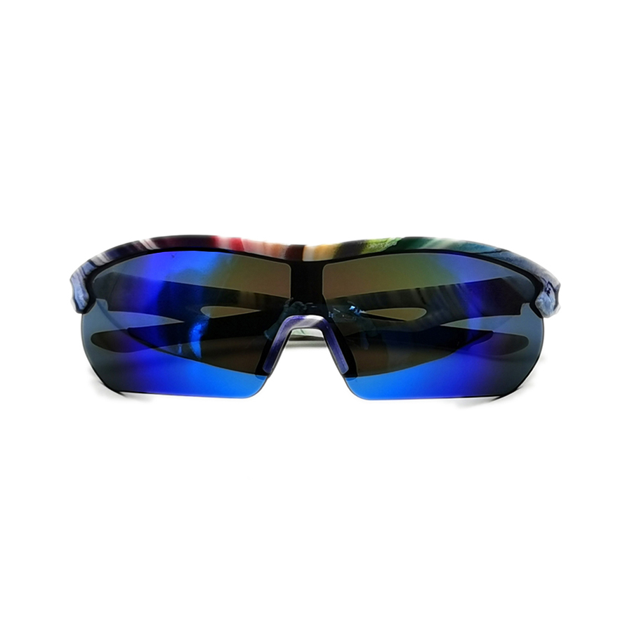 2023 Novo quadro grande masculino sobre óculos de sol esportivos de tamanho personalizado Ciclismo OEM Lente UV400 Óculos duráveis