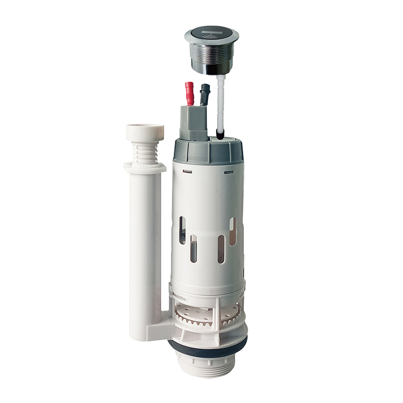 Válvula de descarga dupla com sensor LAB B402 para vasos sanitários com válvulas de descarga de 2 peças e 2 polegadas
