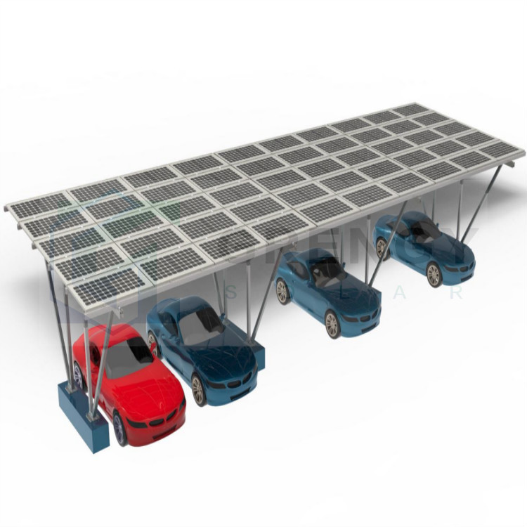 Sistema de montagem solar para agricultura