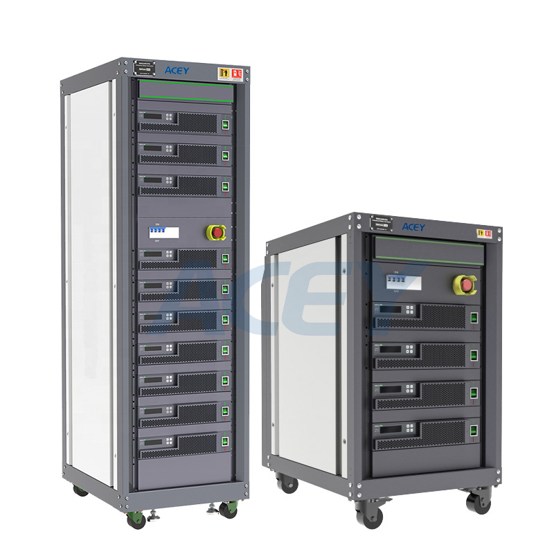 Battery pack aging machine
